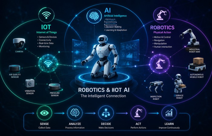 Robotics and IoT AI: The Complete Guide (2026) 1 what is robotics and iot ai