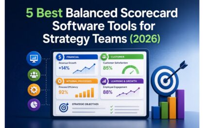 5 Best Balanced Scorecard Software Tools for Strategy Teams (2026)