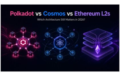 Polkadot vs Cosmos vs Ethereum Layer 2s in 2026: Which Architecture Still Matters?