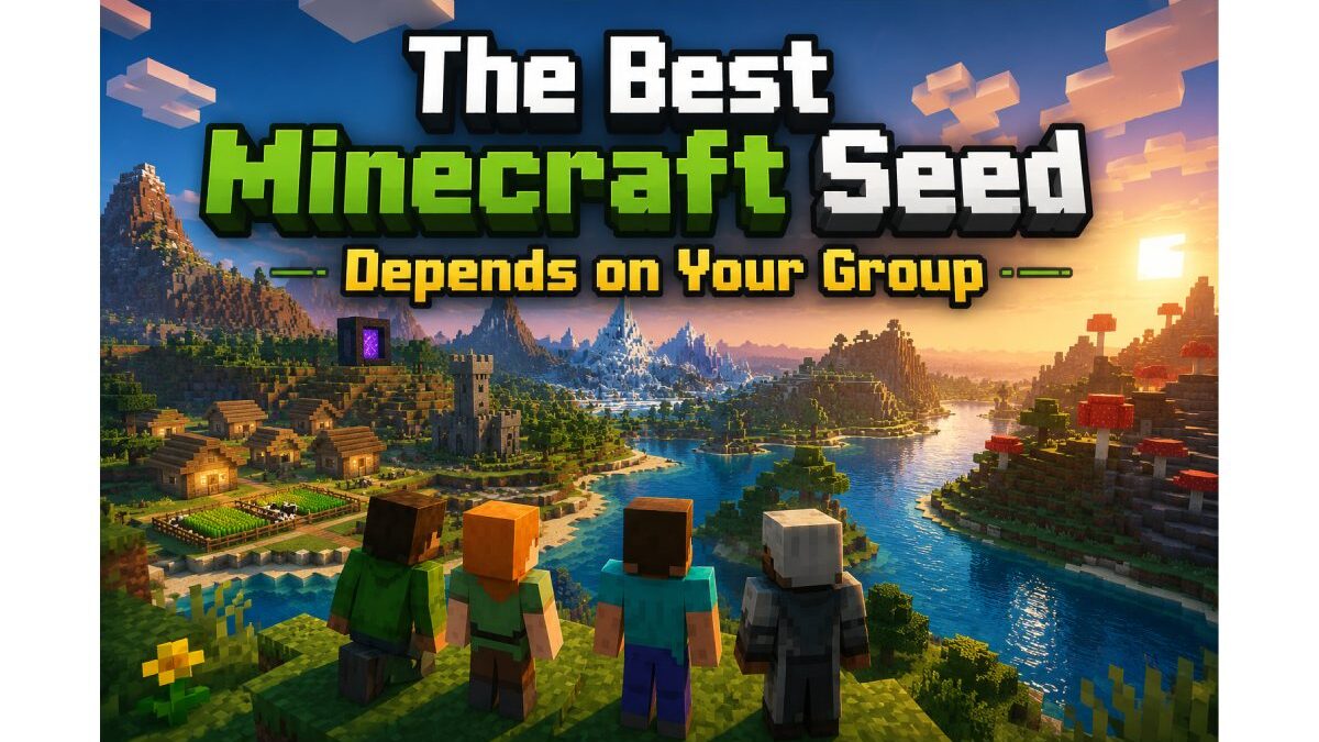 The Best Minecraft Seed Depends on Your Group