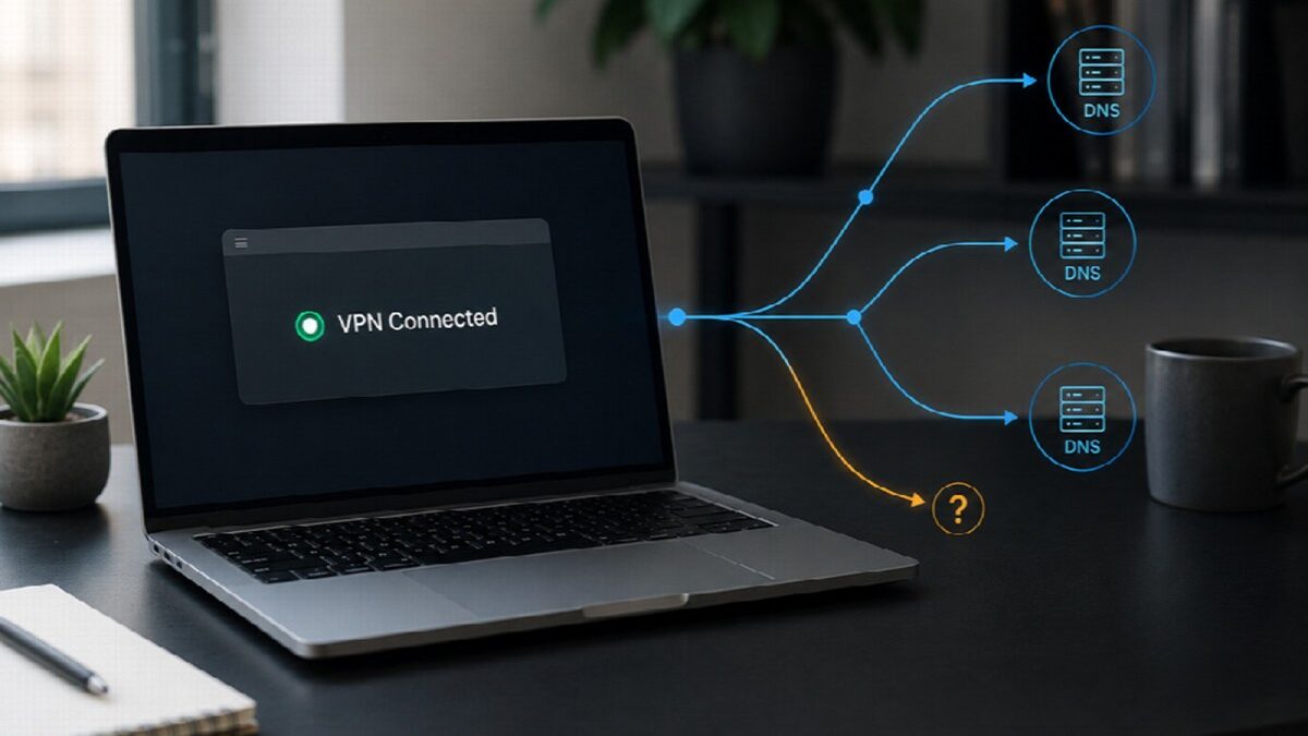 Your VPN Is Connected, but the DNS Test Looks Wrong