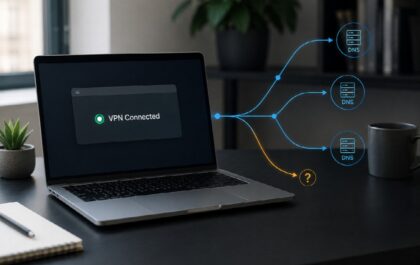 Your VPN Is Connected but the DNS Test Looks Wrong