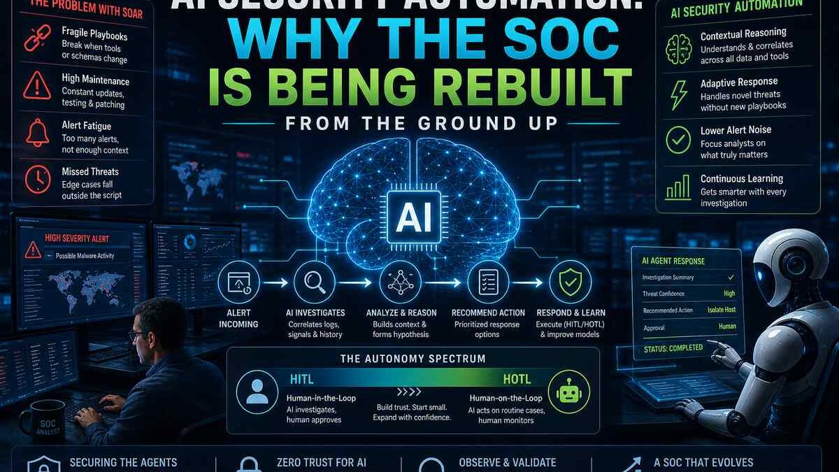 AI Security Automation: Why the SOC Is Being Rebuilt From the Ground Up