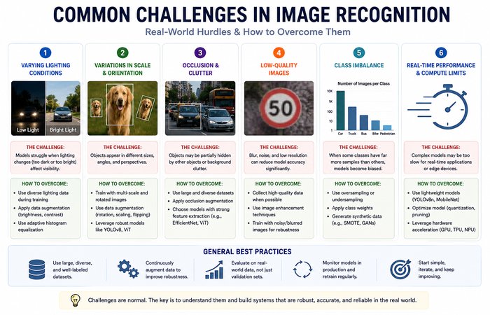 Image Recognition: A Guide to How Computers Learn to See (2026) 8 common challenges in image recognition