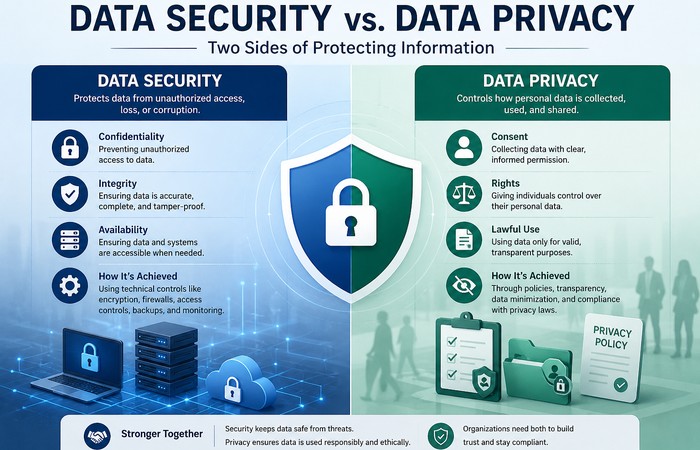 Data Security and Privacy: The Complete 2026 Guide 1 data security vs data privacy