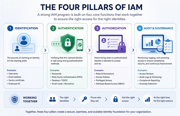 four pillars of iam