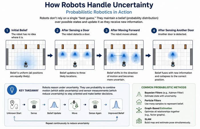 AI Robotics Fundamentals: How AI-Powered Robots Work 2 how robots handle uncertainty