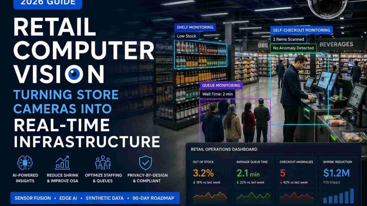 Retail Computer Vision: The 2026 Guide to Turning Store Cameras Into Real-Time Infrastructure