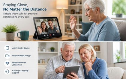 video calling older relatives