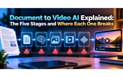 Document to Video AI Explained: The Five Stages and Where Each One Breaks