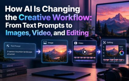 How AI Is Changing the Creative Workflow: From Text Prompts to Images, Video, and Editing