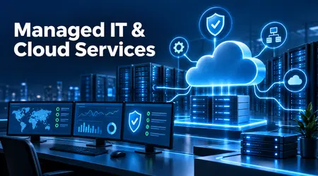 Managed IT and cloud services infrastructure monitoring