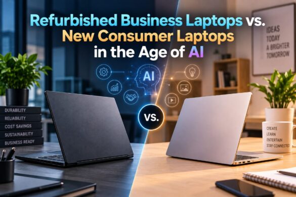Refurbished Business Laptops vs. New Consumer Laptops in the Age of AI