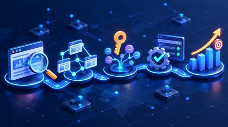 SEO and organic search illustration
