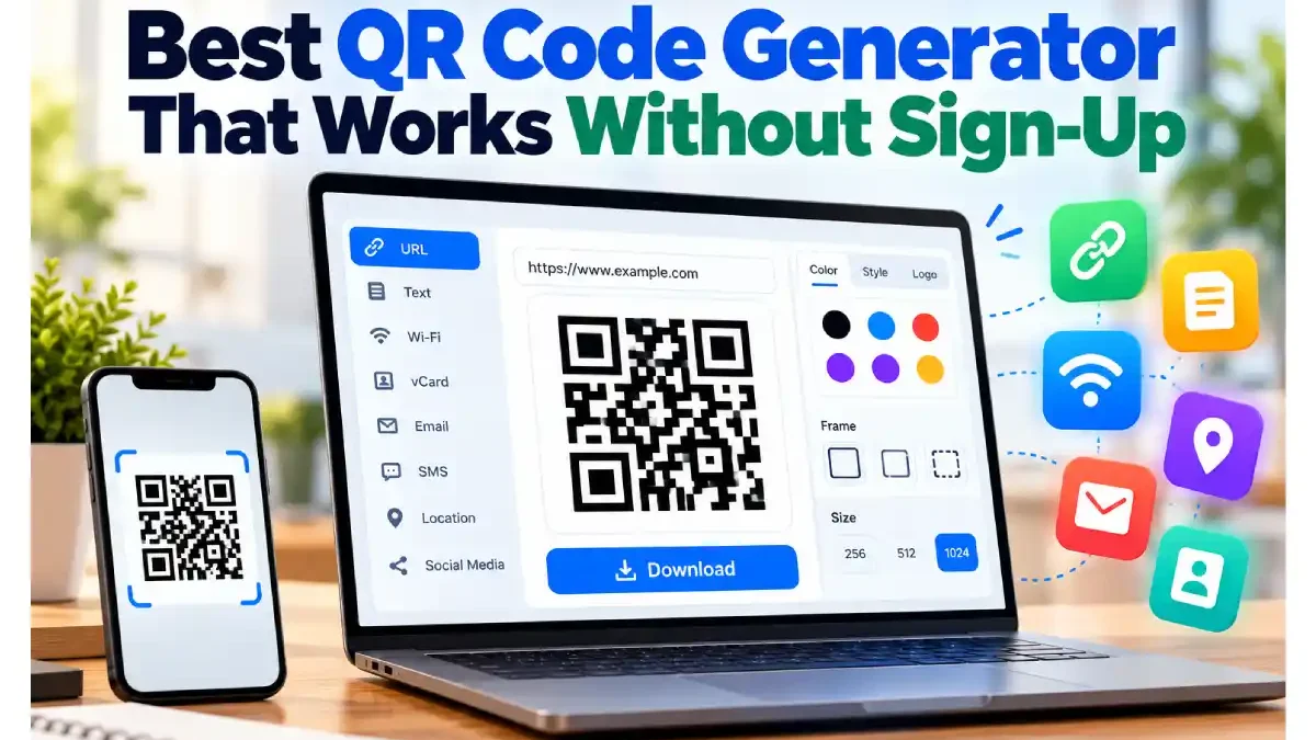 Best QR Code Generator That Works Without Sign-Up