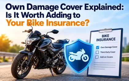 Own Damage Cover Explained: Is It Worth Adding to Your Bike Insurance?